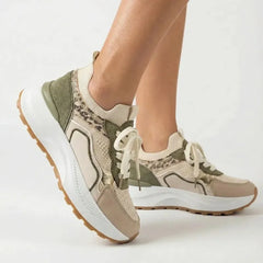 Madison Janey Sneaker  - Nude Multi