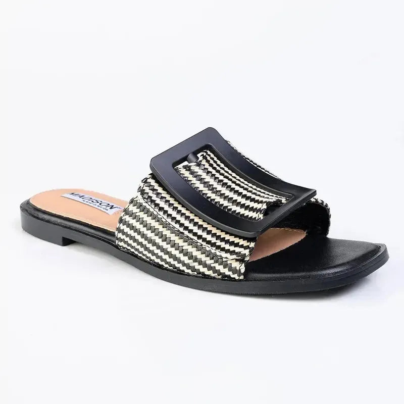 Madison Janvee 2 Flats - Black Multi