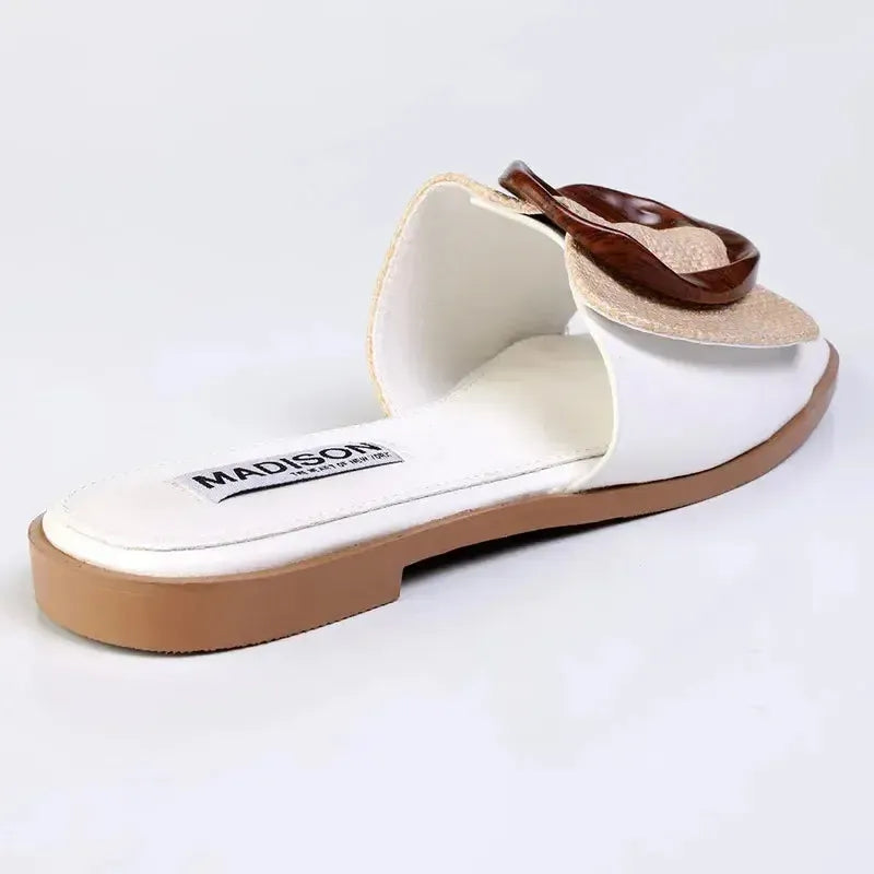 Madison Janvee 2 Flats - White