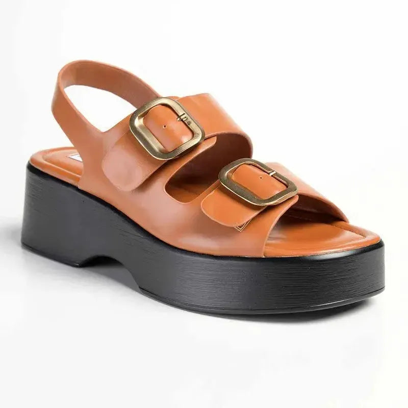 Madison Jaquine Sandal - Tan