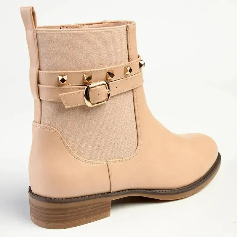 Madison Jenny Lynn Ankle Boot - Nude
