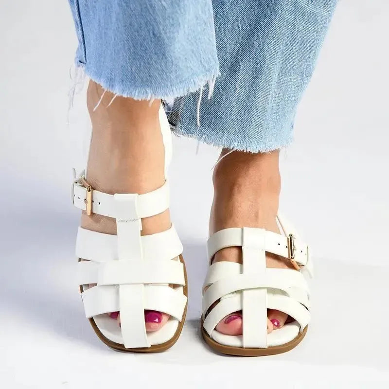 Madison Jerry Sandal - White