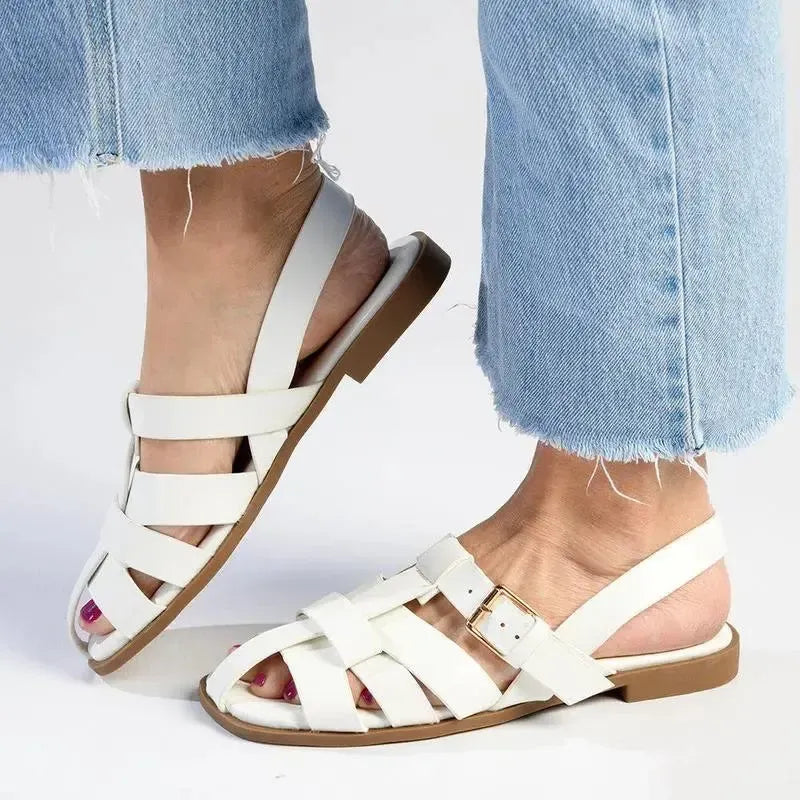 Madison Jerry Sandal - White