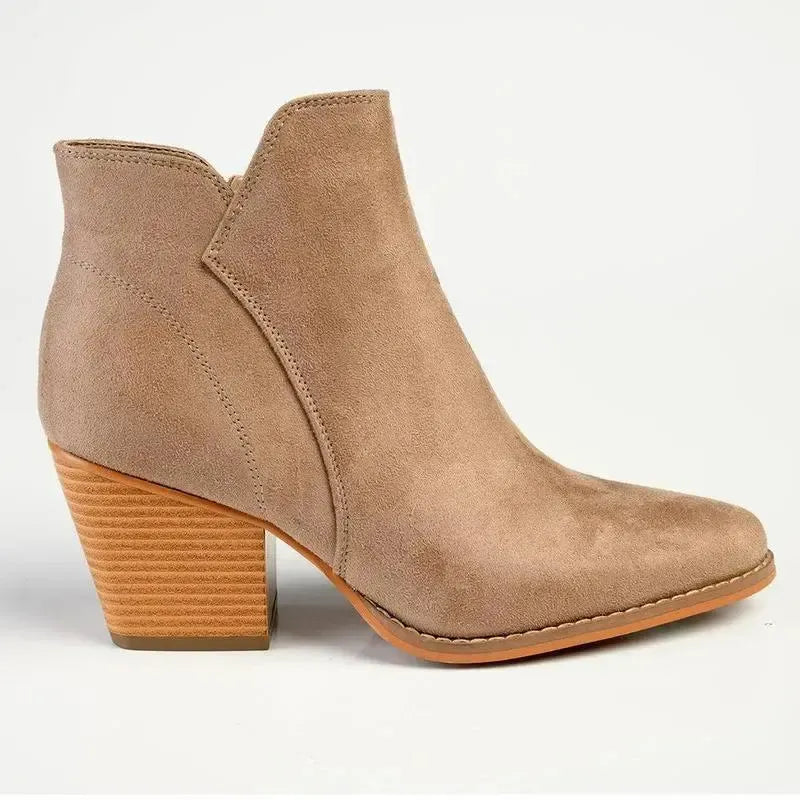 Madison Jett Ankle Boot - Taupe