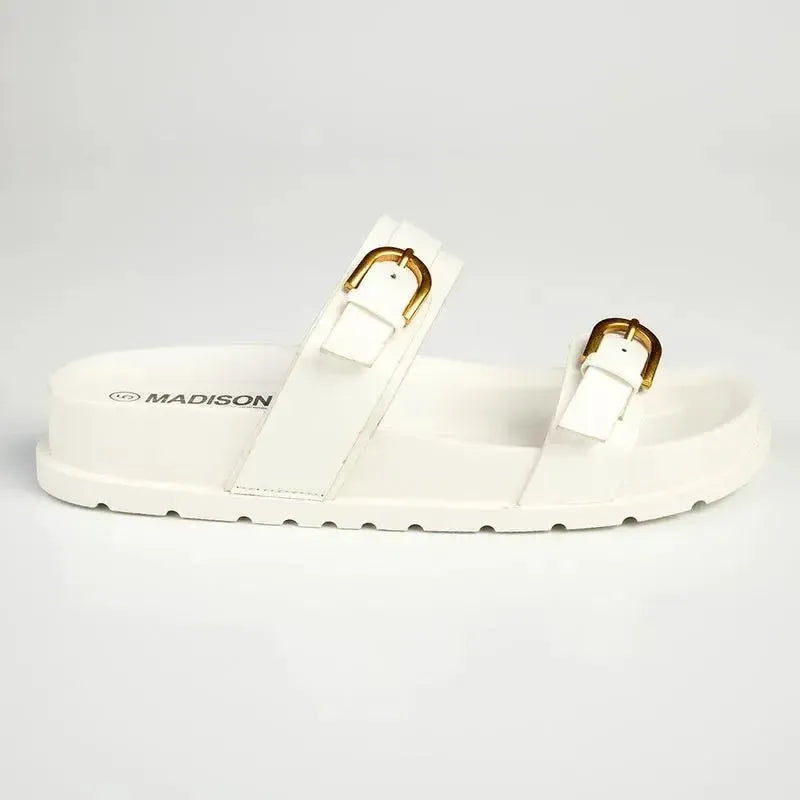 Madison Joanie Sandal - White