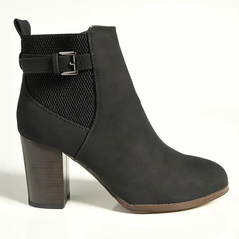 Madison Johnda Ankle Boot - Black