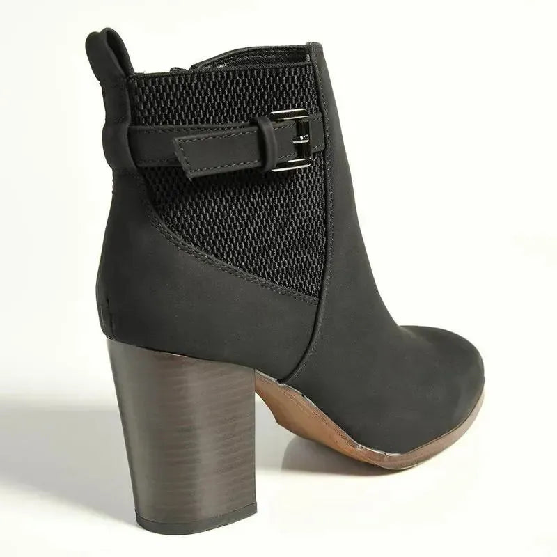 Madison Johnda Ankle Boot - Black