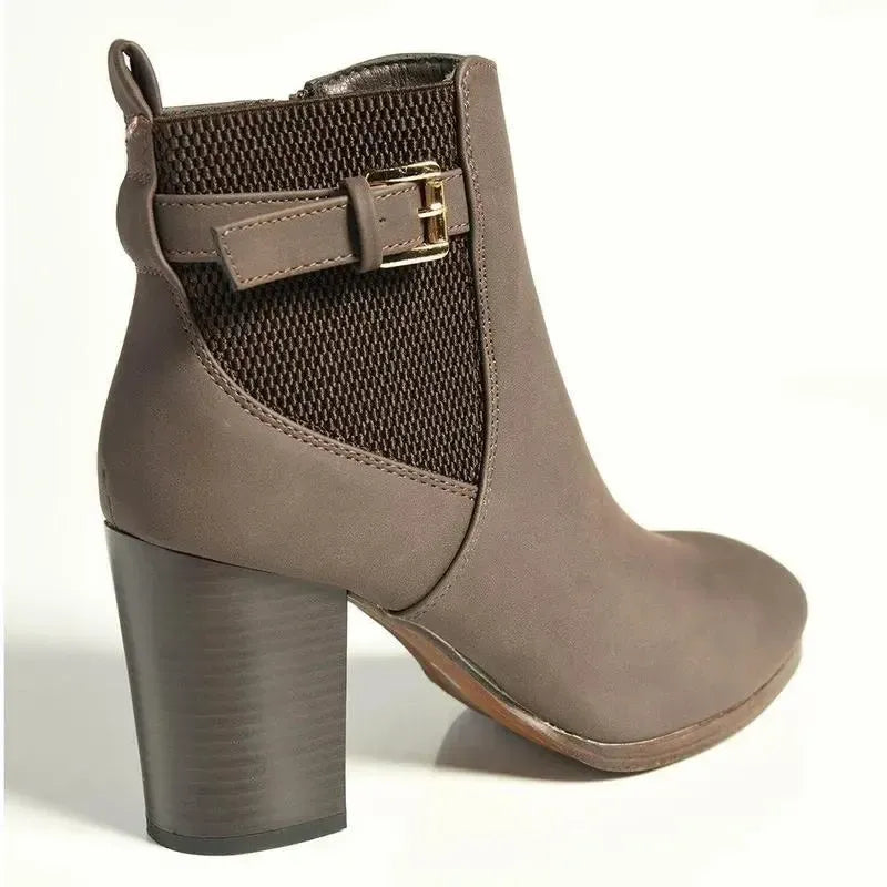 Madison Johnda Ankle Boot - Chocolate