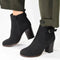 Madison Johnda Ankle Gusset Boot - Black