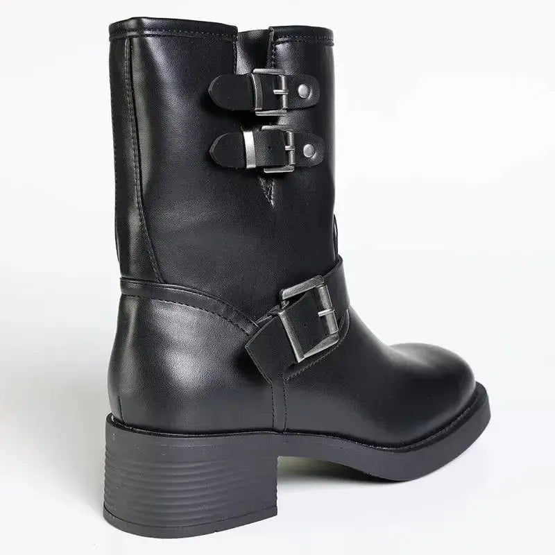 Madison Jorin Biker Boot - Black