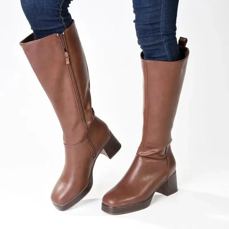 Madison Journey Long Boot - Brown