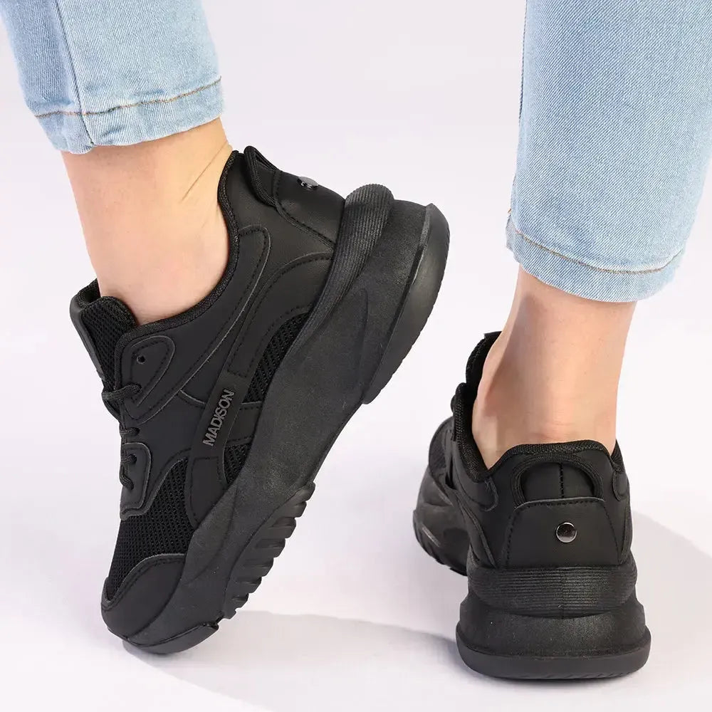 Madison Kim Sneaker - Black Mono