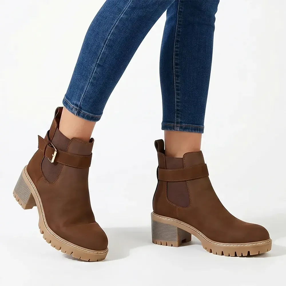 Madison Ladies Fashion Boot - Chocolate