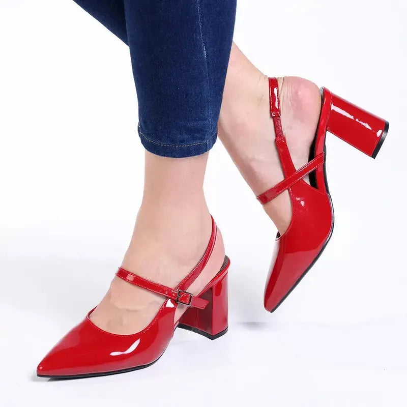 Madison Ladies Fashion Court - Red