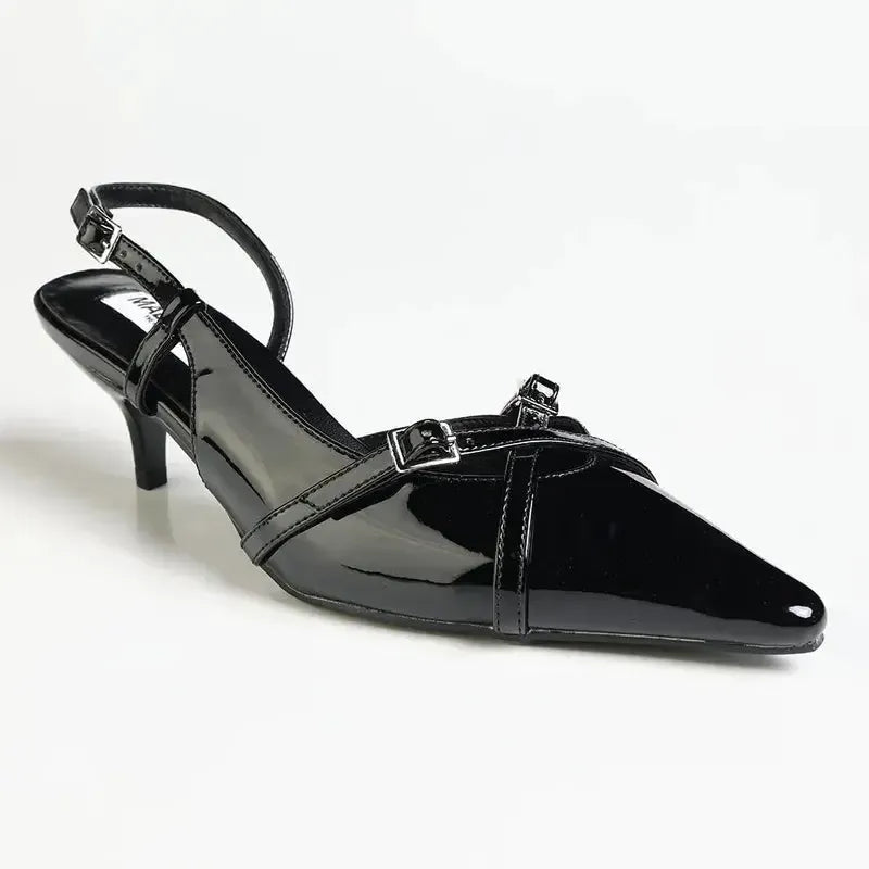 Madison Maddie Kitten Heel - Black