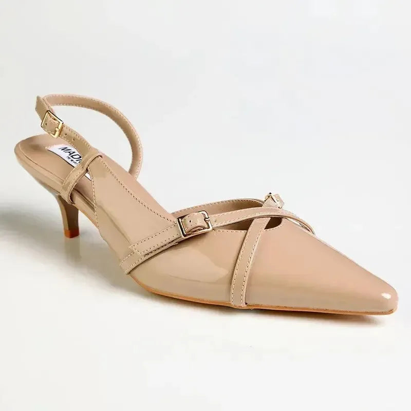 Madison Maddie Kitten Heel - Nude