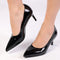 Madison Magnolia Court - Black Patent