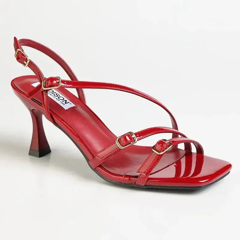 Madison Manon Heel - Burgundy