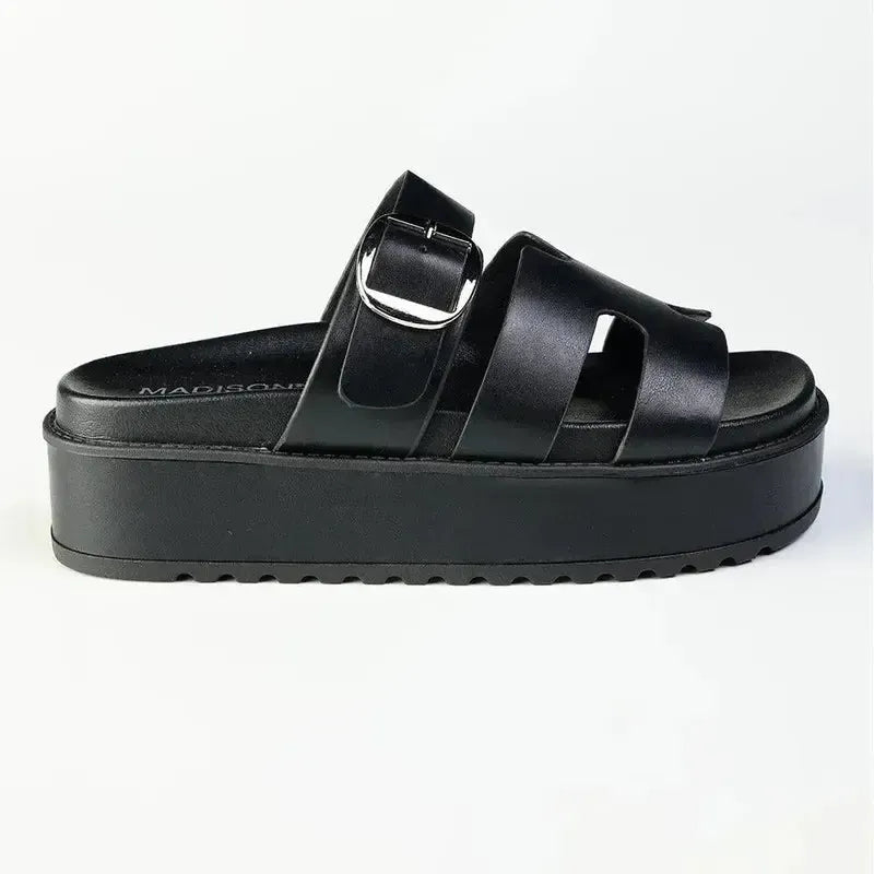 Madison Maple Sandals - Black