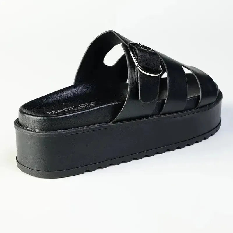 Madison Maple Sandals - Black