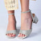 Madison Margaret Heel - Silver