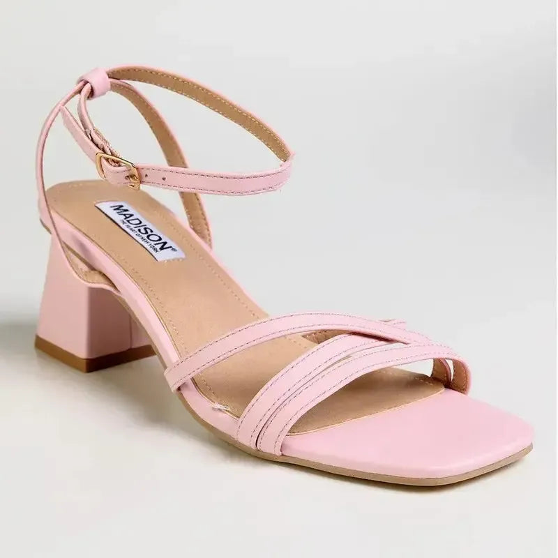 Madison Mariah Block Heel - Pink