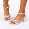 Madison Mariah Block Heel - Pink