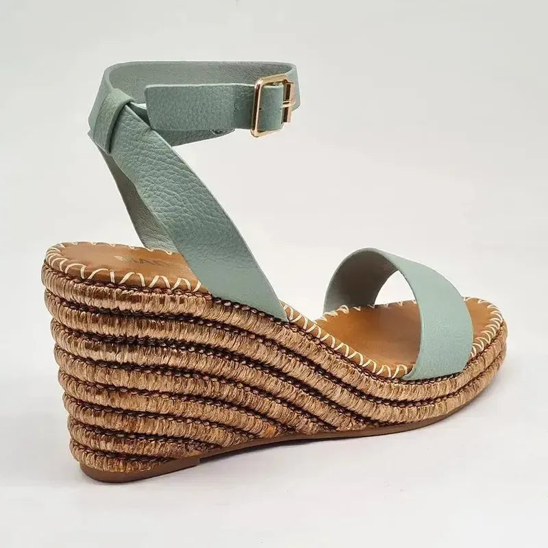 Madison Marion Wedge - Light Sage