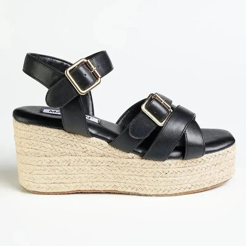 Madison Marissa Wedge - Black