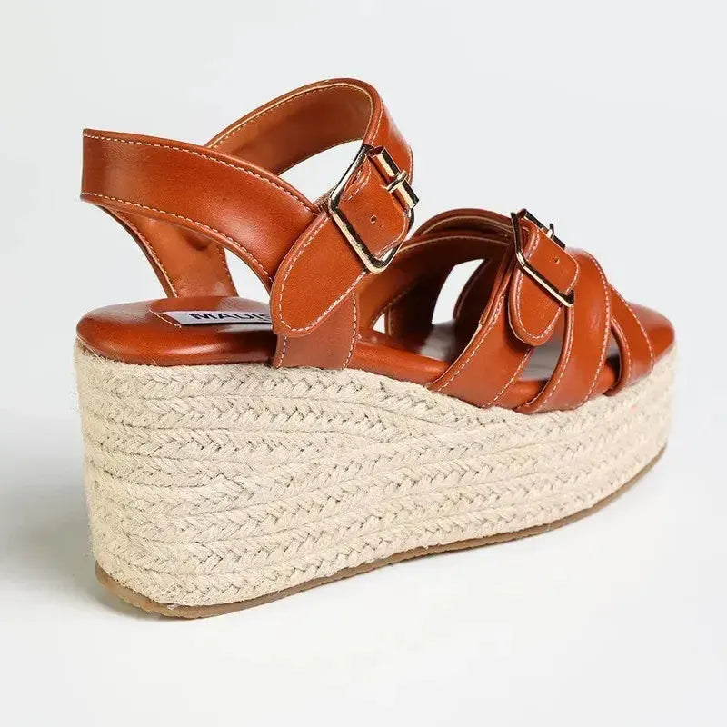 Madison Marissa Wedge - Tan