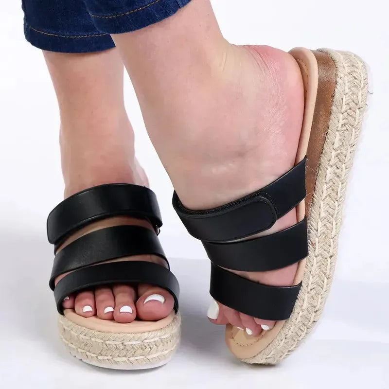 Madison Marlene Sandal - Black