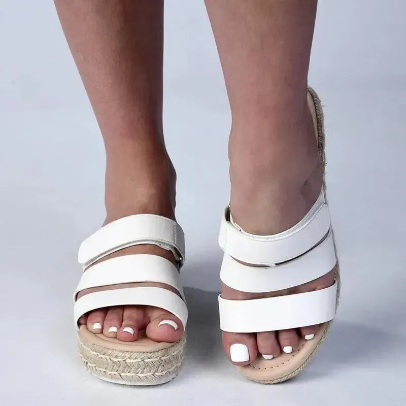 Madison Marlene Sandal - White