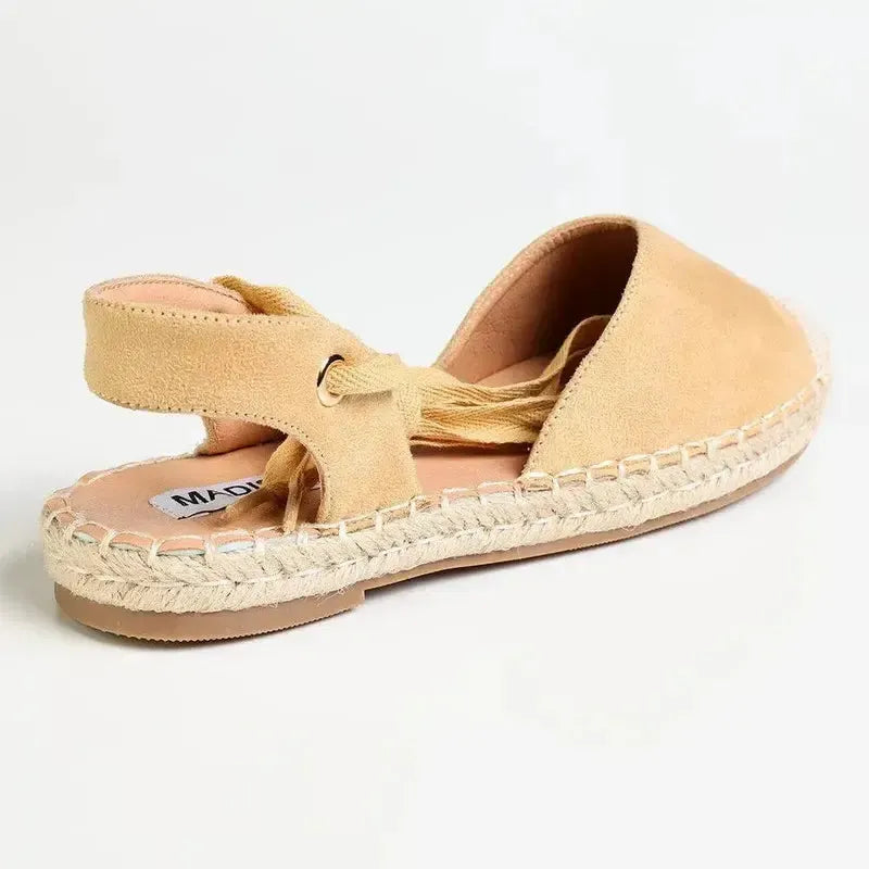 Madison Martini Flats - Nude