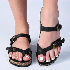Madison Maxine Sandal - Black
