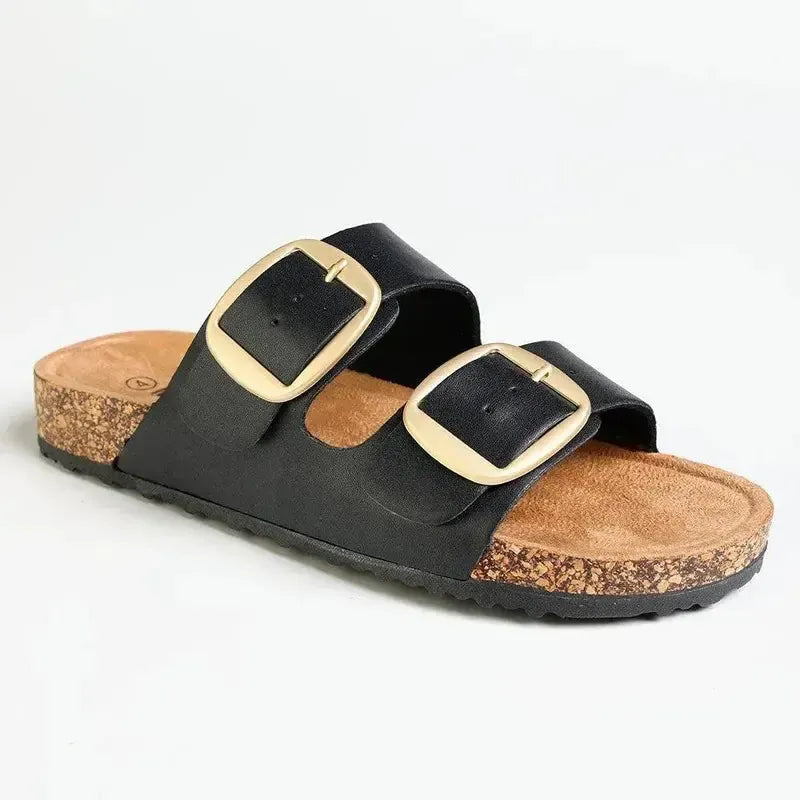 Madison May Sandal - Black