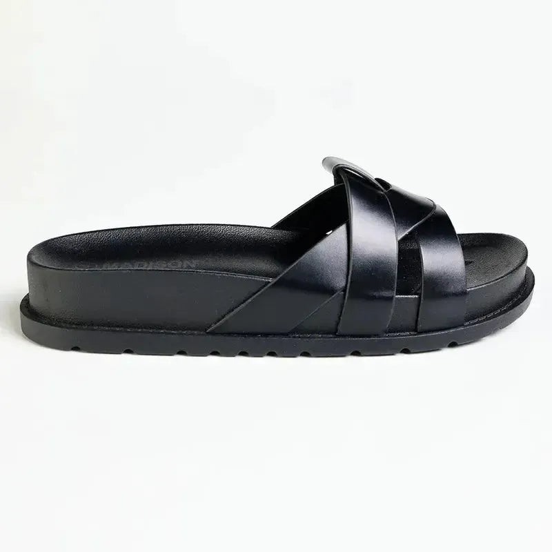 Madison Meadow Sandal - Black