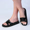 Madison Meadow Sandal- Black