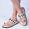 Madison Meeca Toe Loop Sandal - Off White