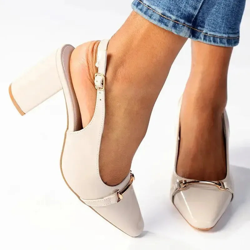 Madison Mekenna Heel - Light Nude