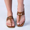 Madison Mercy T-Bar Flat Sandal - Tan