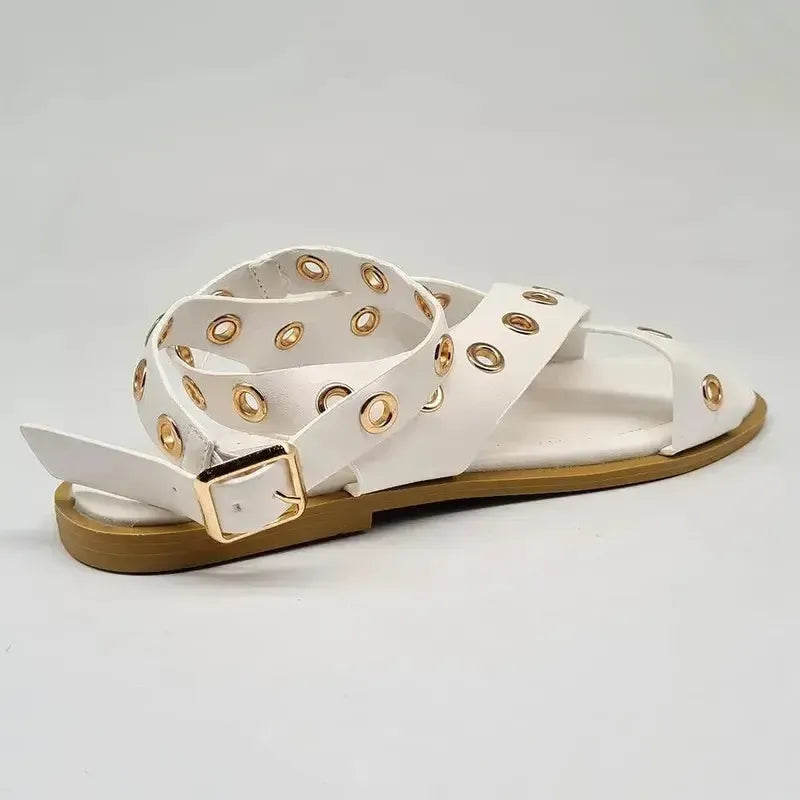 Madison Merrit Sandal - White