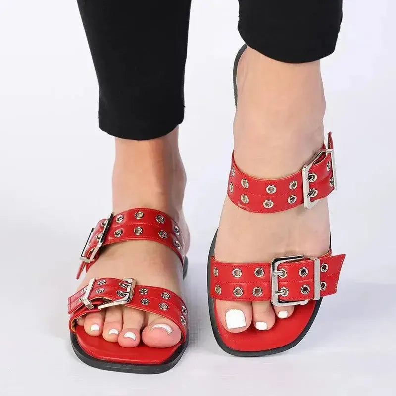 Madison Mia Sandal - Red