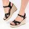 Madison Milka Wedge - Black