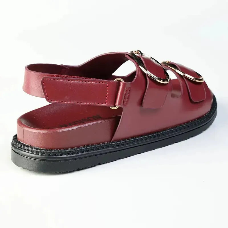 Madison Milo Sandal - Wine
