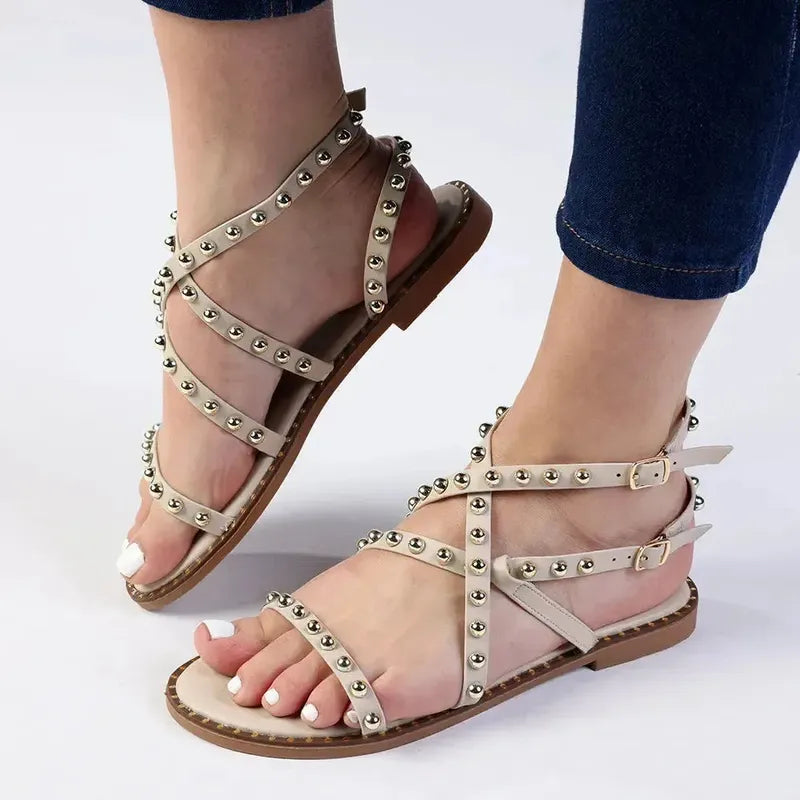Madison Minnie Sandal - Nude