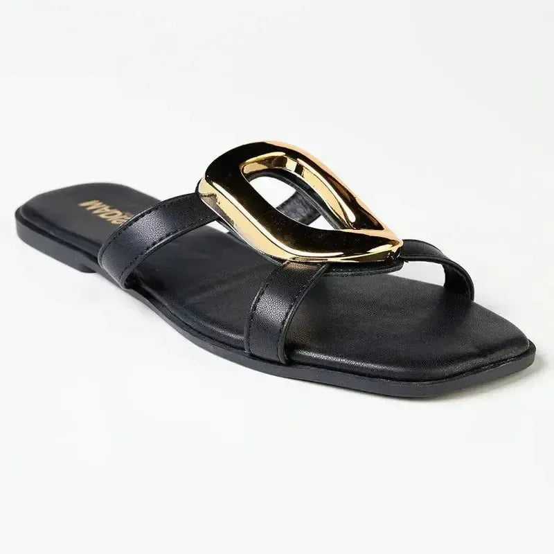Madison Mirren Fashion Sandal - Black