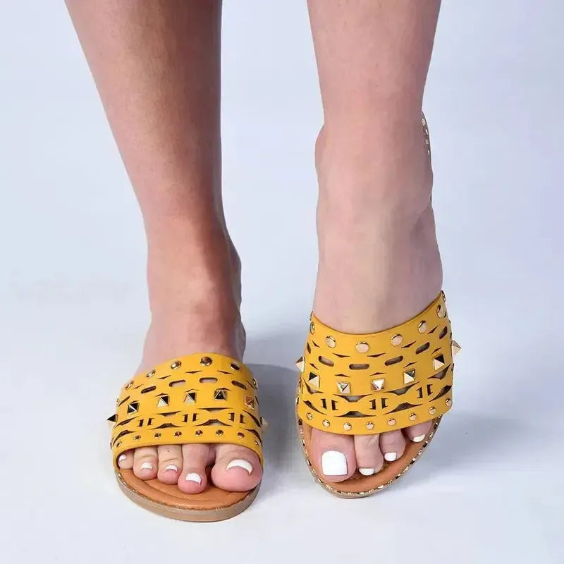 Madison Moira Fashion Sandal - Yellow