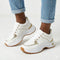 Madison Morgan Sneaker - White/Gold
