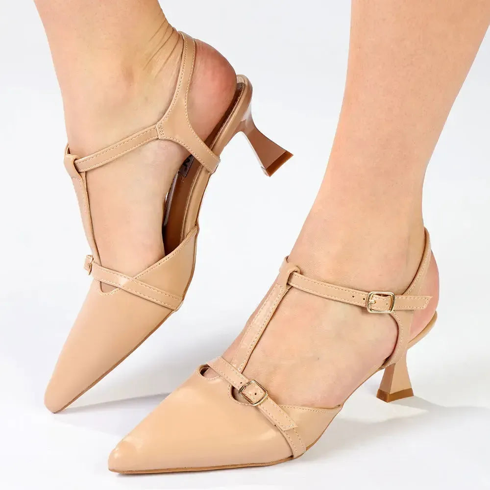 Madison Nadia Heel - Nude