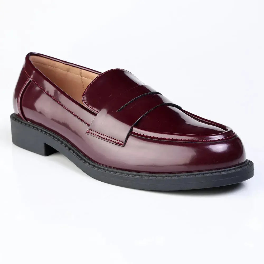 Madison Nancy Loafer - Maroon